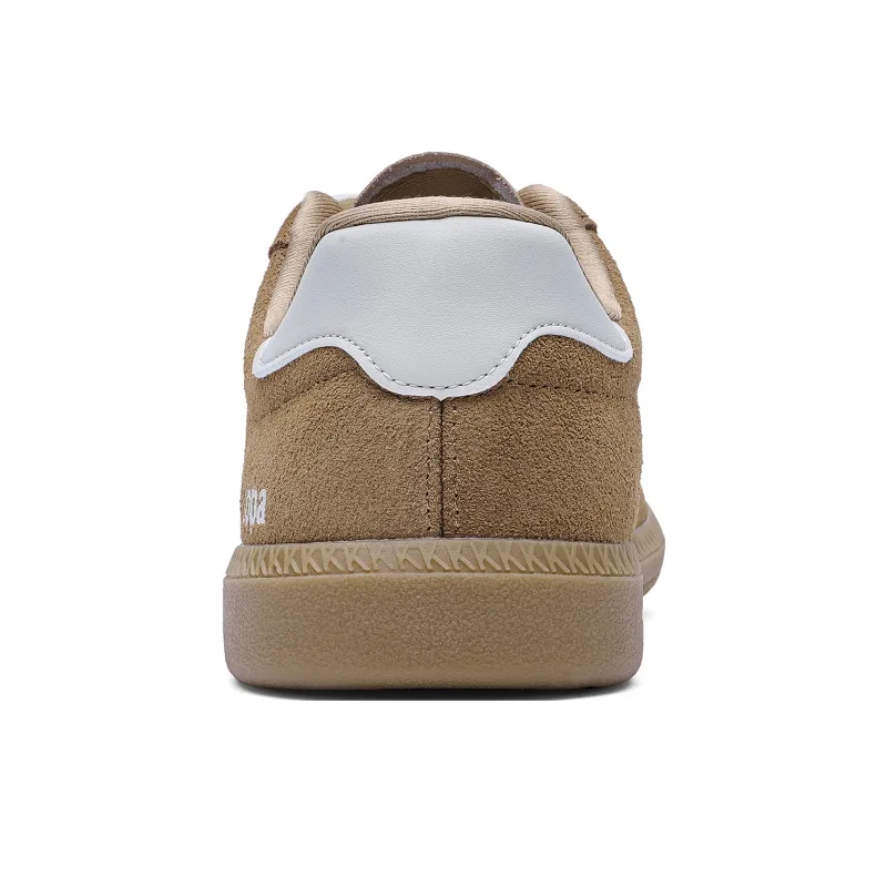 Kappa Anti Slip Wear Resistant Low Top Skateboard Shoes Unisex Chestnut Brown-4