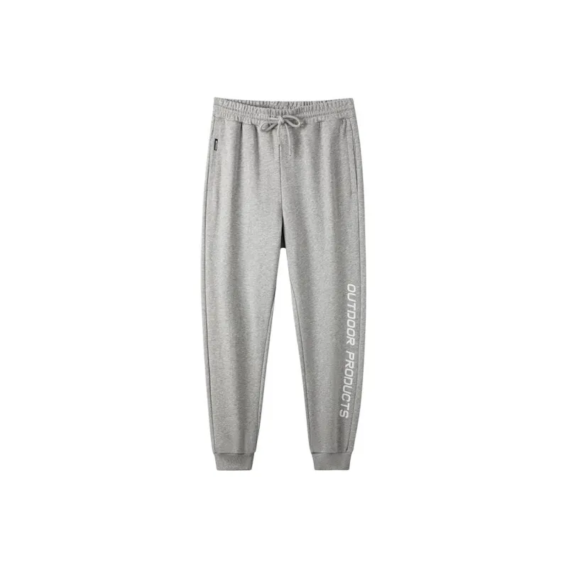OUTDOOR PRODUCTS Knitted Sweatpants Men's Light Gray-0