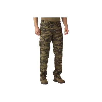 DECATHLON SOLOGNAC Cargo Pants Men's Brown Camouflage