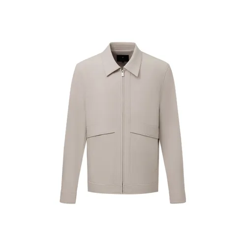 Thumb White Shirt Jackets Coats Men's