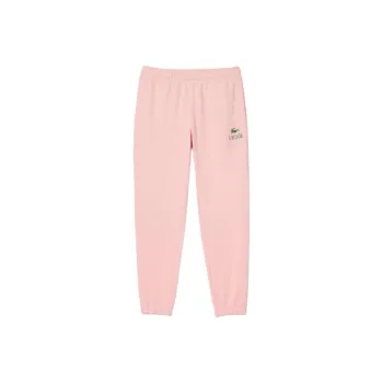 LACOSTE Knitted Sweatpants Men's Pink Water Lily