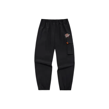 Erke Jogger Casual Pants Men's Jet Black