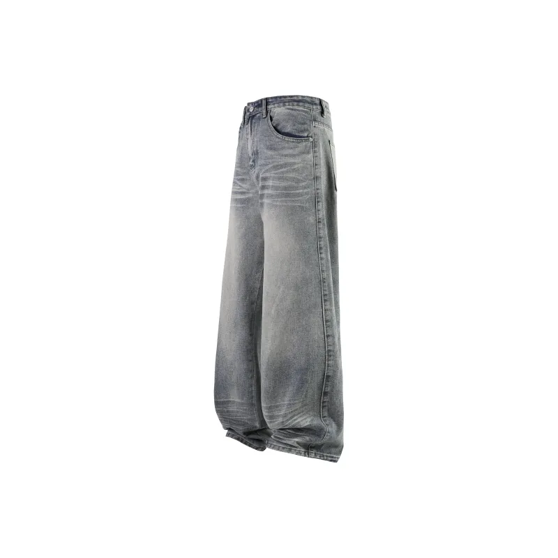 Menglaini Jeans Unisex Nostalgic Blue-2