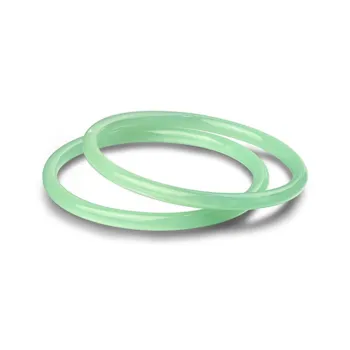 Fortune Gold Colored Glaze Bangles Women's