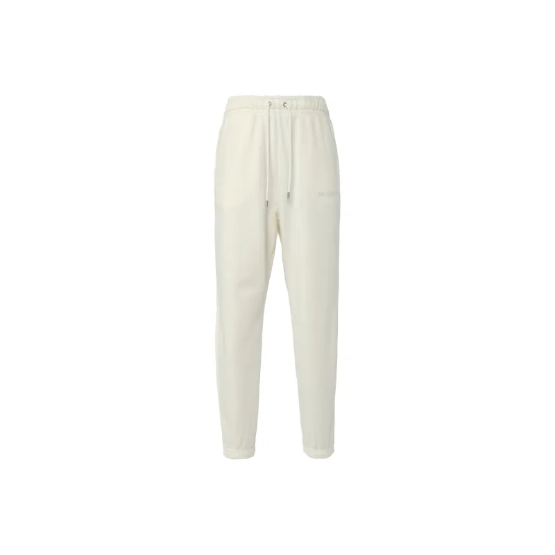 Jordan Jordan Wordmark Wordmark Knitted Sports Pants Men's Sail White-0