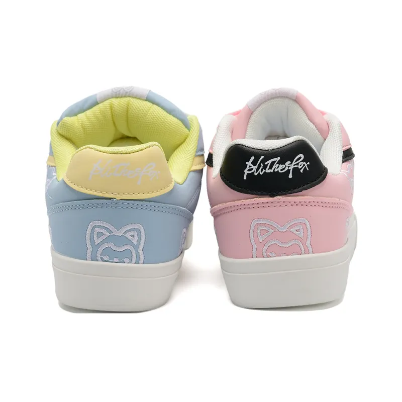 ALI THE FOX Slip Resistant Low Top Skateboard Shoes Unisex-20