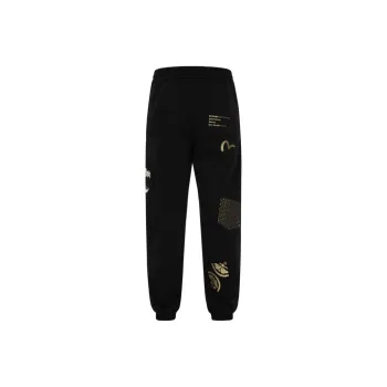 EVISU Logo print Track Trousers