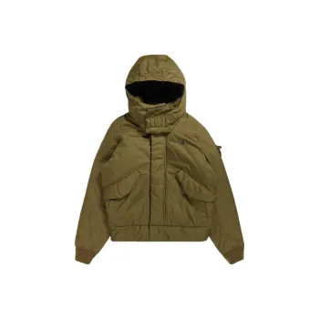 G STAR RAW Puffer Jacket Men's Dark Olive