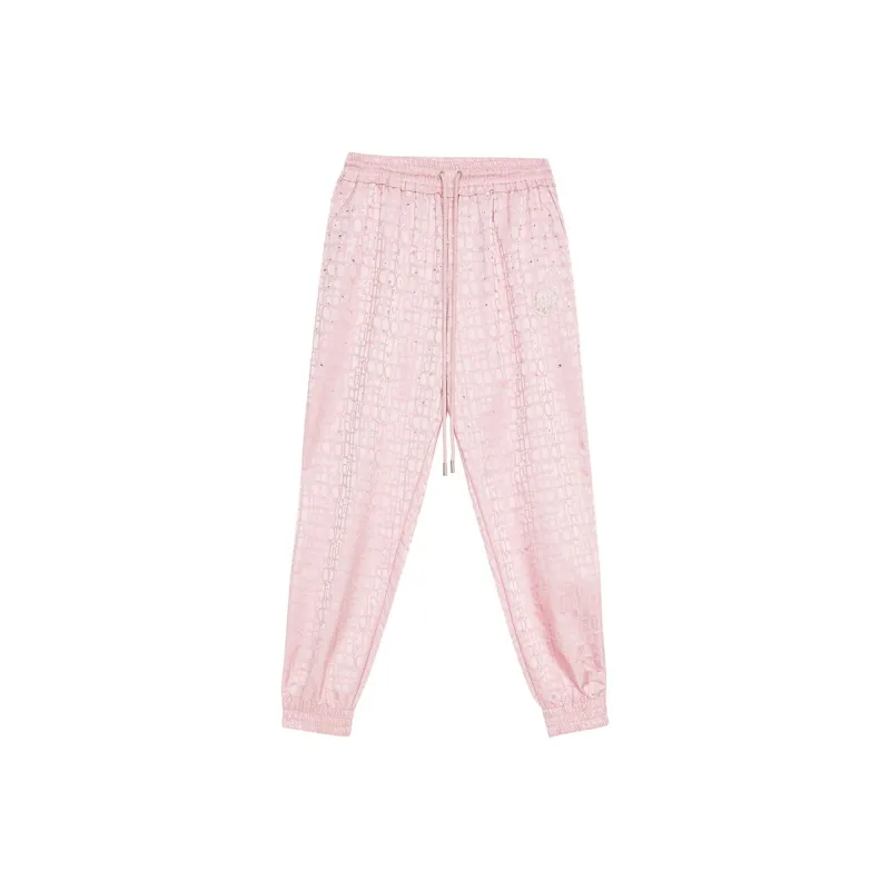 TCH Knitted Sweatpants Unisex Pink-0