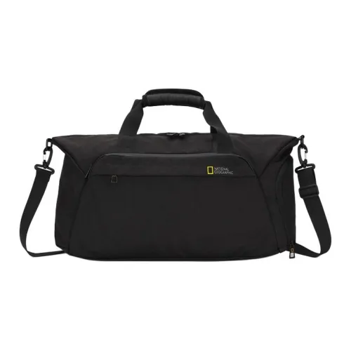 NATIONAL GEOGRAPHIC Fabric Gym Bag Luggage Bag Handbag Travel Bag Large Size Unisex Black/Gray/Blue