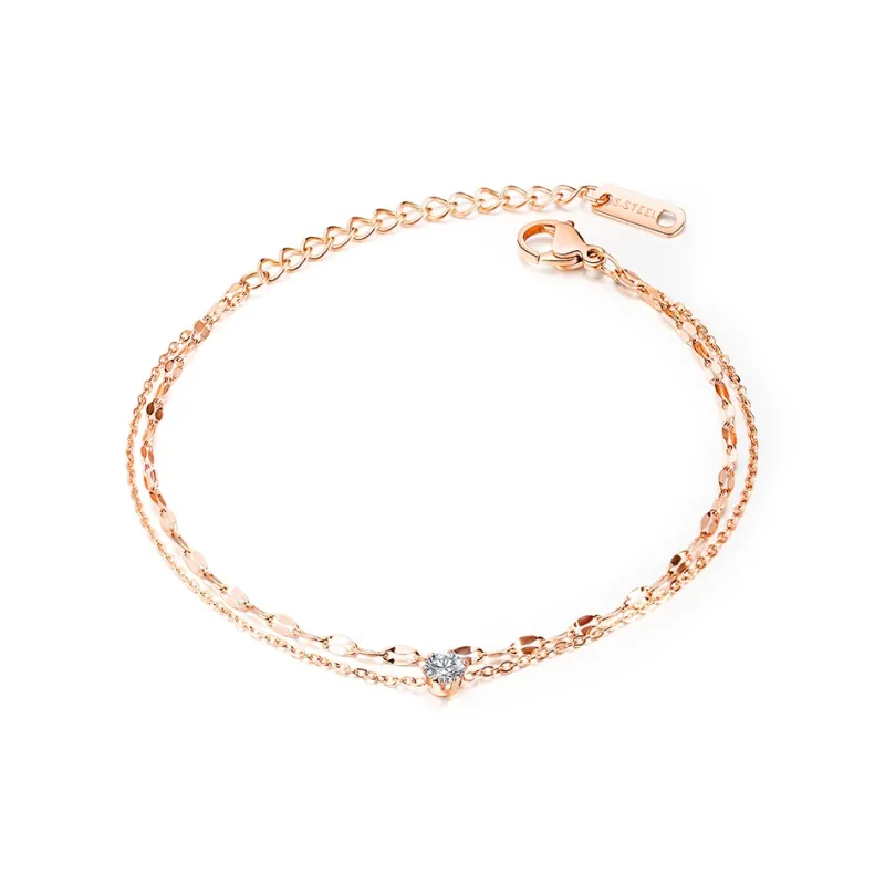 CENTURY&KINDLE 316L Titanium Steel Bracelets Women's-4