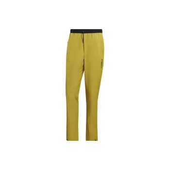 Adidas LITEFLEX PTS Knitted Sports Pants Men's Yellow