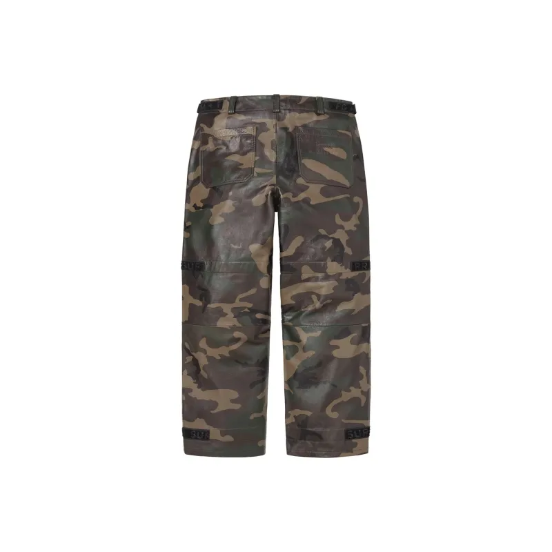Supreme Marithé + François Girbaud Shuttle Tape Leather Cargo Pant-3
