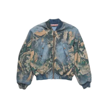 Acne Studios Denim Bomber Jacket