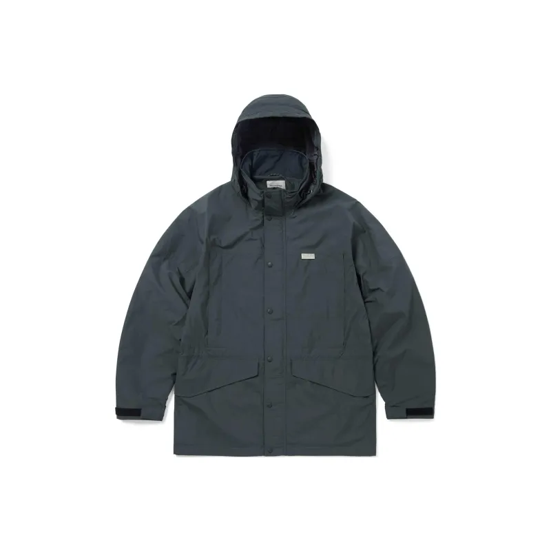 Thisisneverthat FW24 Trench Coats Unisex Dark Gray-0