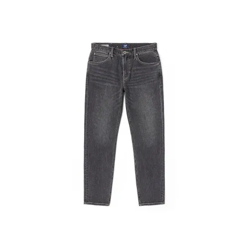 Lee FW24 Jeans Men's Black Gray Color