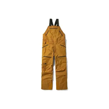 THE NORTH FACE Windbreaker Pants Men's Brown Yellow