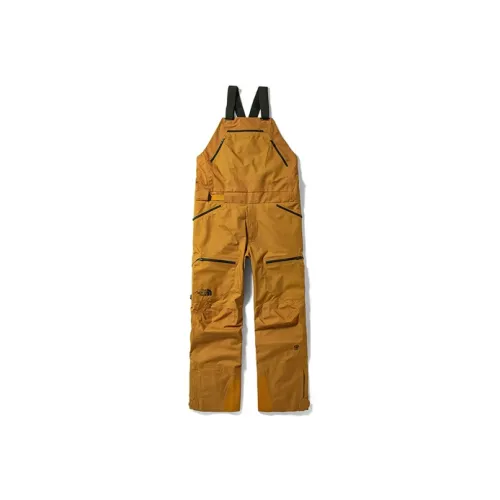 THE NORTH FACE Windbreaker Pants Men's Brown Yellow