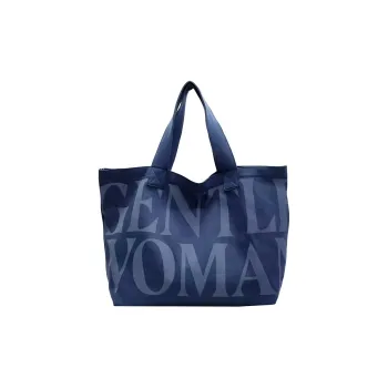 FREEHIKE Denim Tote Bag, Shoulder Bag Large Size Women's Denim Blue/light Blue/dark Blue