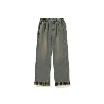 LA'T.WEEKEND Jeans Unisex Mud Yellow Blue