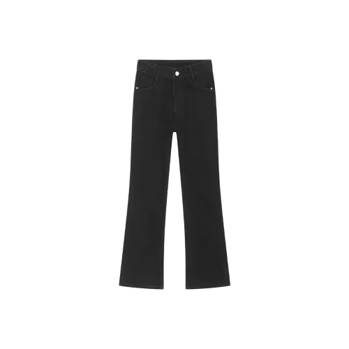 NEAR HERE Jeans Unisex Green Yellow
