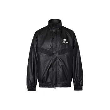 GTRG Leather Jacket Unisex Black