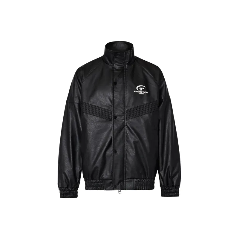 GTRG Leather Jacket Unisex Black-0