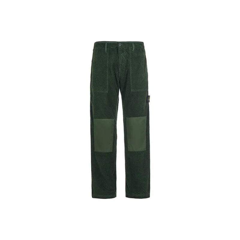 STONE ISLAND Cargo Pants Men's Olive-0