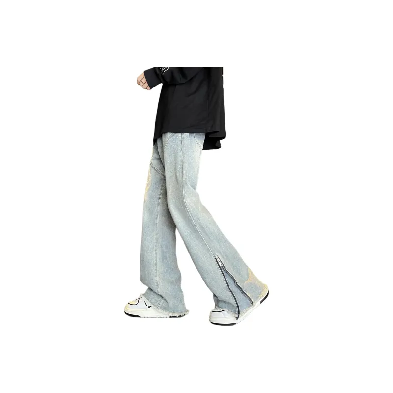 FA2LO Jeans Unisex Black Gray Color-2