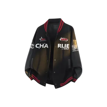 CHARLIE GOLF Baseball Jacket Unisex