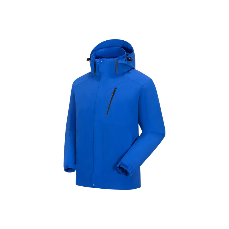 Yalu Diagonal Zipper Thermal, Abrasion Resistant, Breathable, Waterproof, Windproof Windbreaker Jacket Unisex-13
