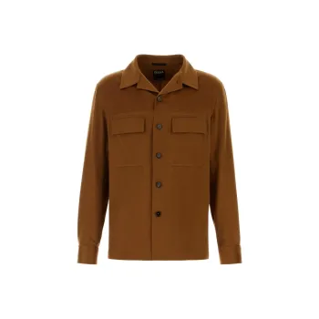Ermenegildo Zegna Oasi Buttoned Straight Hem Shirt