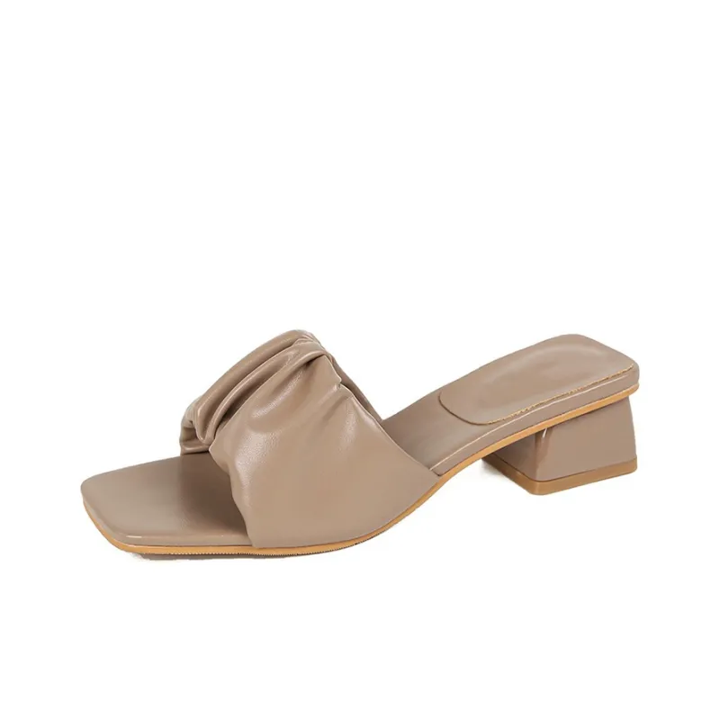 MCKP Rubber Sole Slide Slippers Women's-2