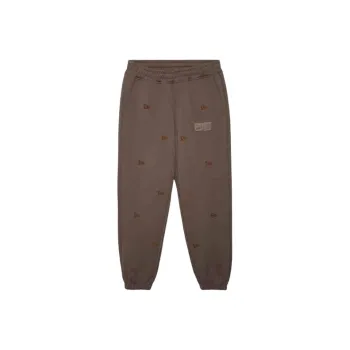 New Era FW24 Knitted Sports Pants Unisex Brown