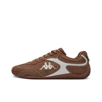 Kappa Back to Back Anti Slip Wear Resistant Low Top Skateboard Shoes Unisex Brown