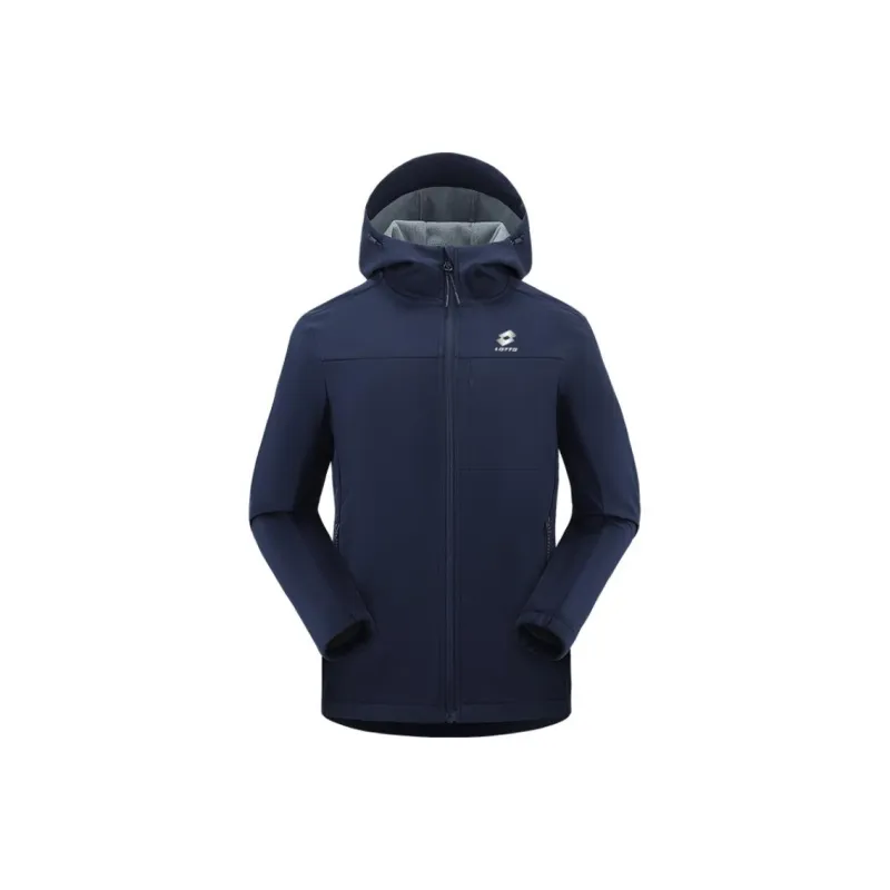 LOTTO Water-Resistant Windproof Wear-Resistant Warm Super-Light Water-Repellent Windbreaker Jacket Unisex-2