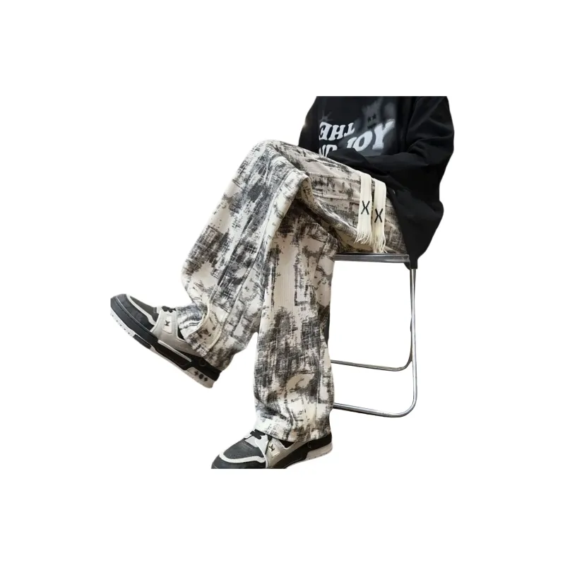 NEAR HERE Casual Pants Unisex-5