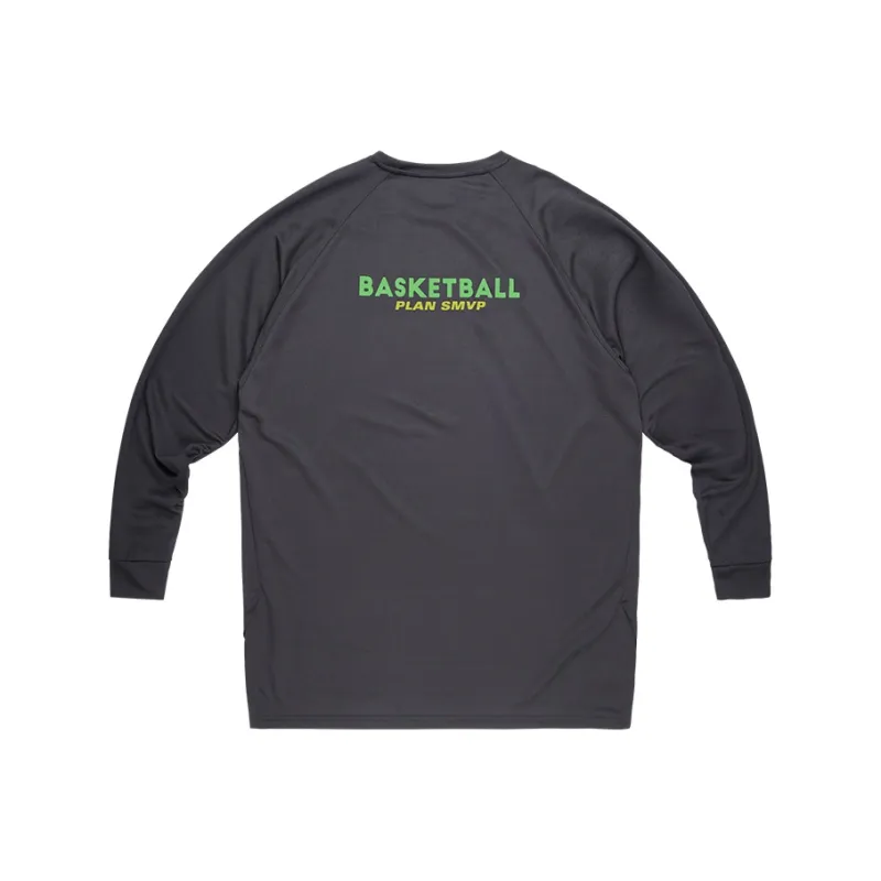BKCXZICE Long Sleeved Loose Fit Breathable Sports T Shirt Men's-1
