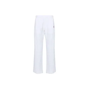 CASABLANCA SS24 Knitted Sweatpants Men's White