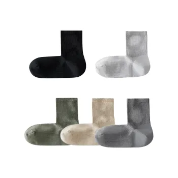 Cotton Gene Mid Calf Socks Men's Combo Set