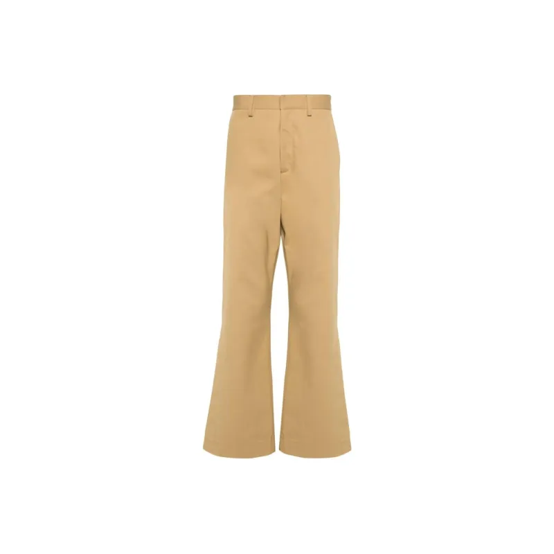 AMIRI Logo Embroidered Flared Trousers-0