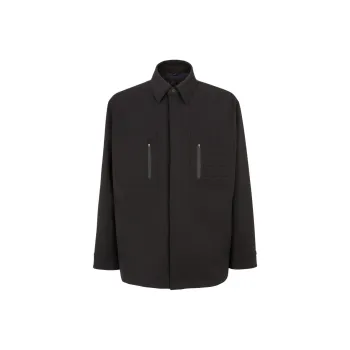 FENDI Ff Motif Ski Shirt Jacket