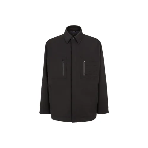 FENDI Ff Motif Ski Shirt Jacket