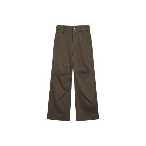 Silente Casual Pants Unisex Dark Brown