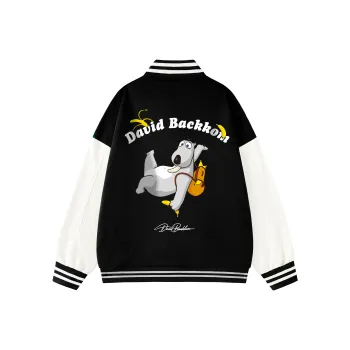 David Bakken x DAOMEIXIONG LIANMINGKUAN Baseball Jacket Unisex