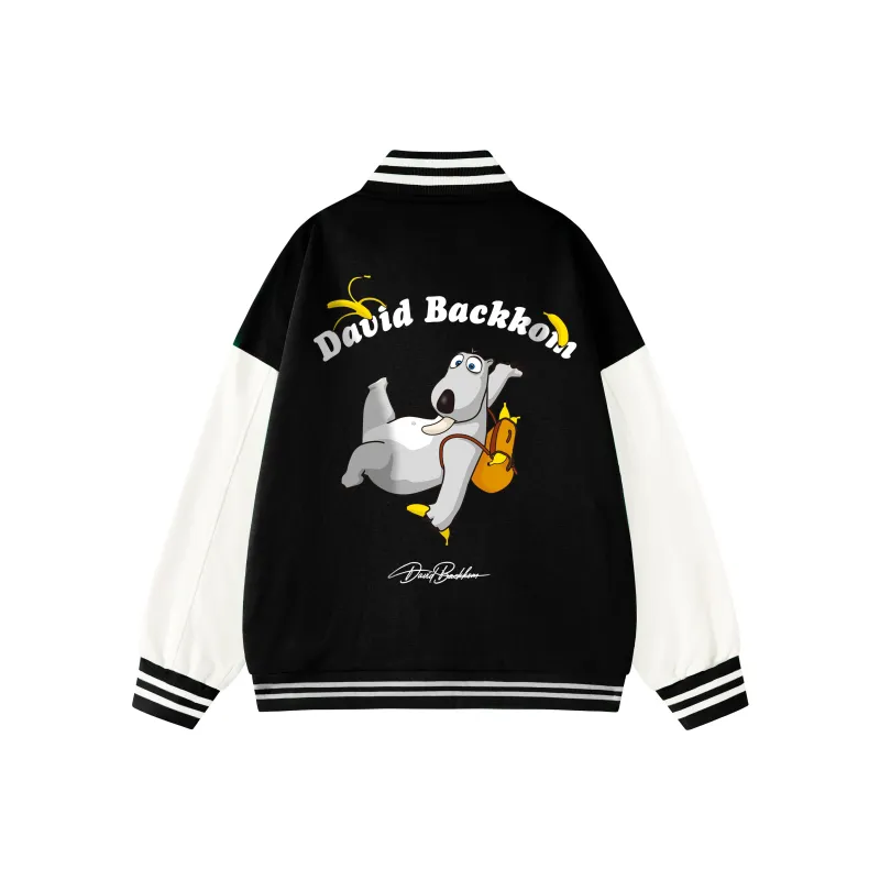David Bakken x DAOMEIXIONG LIANMINGKUAN Baseball Jacket Unisex-0