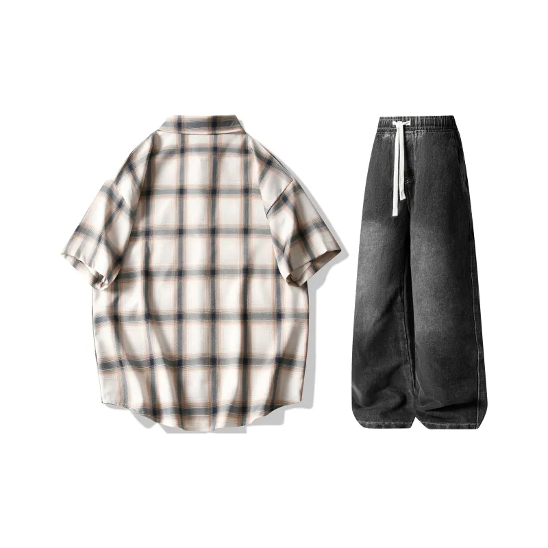 A.X.S.K Shirt Matching Set Unisex-6
