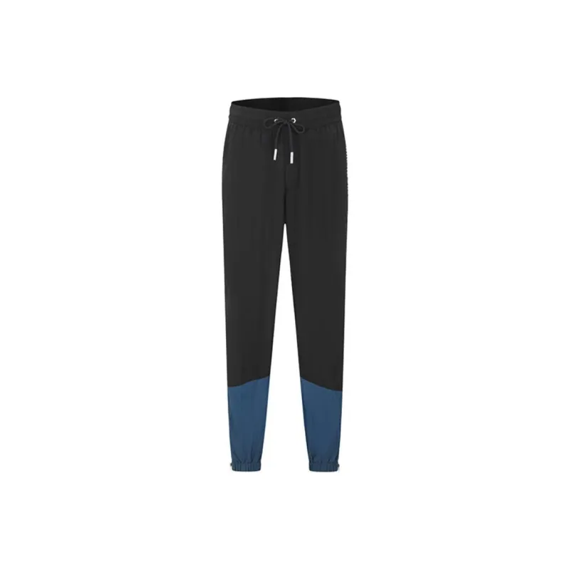 GaGaML Knitted Sports Pants Men's Black-0