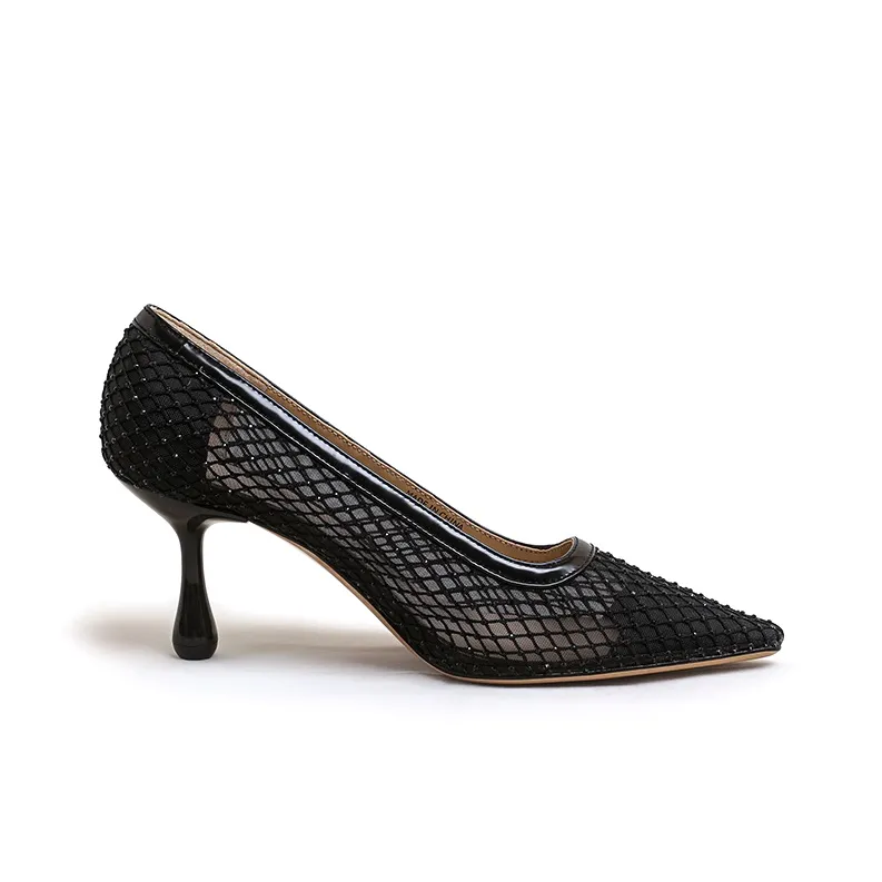 BLOCCO5 Slim Heel High Heels 7CM Women's-2