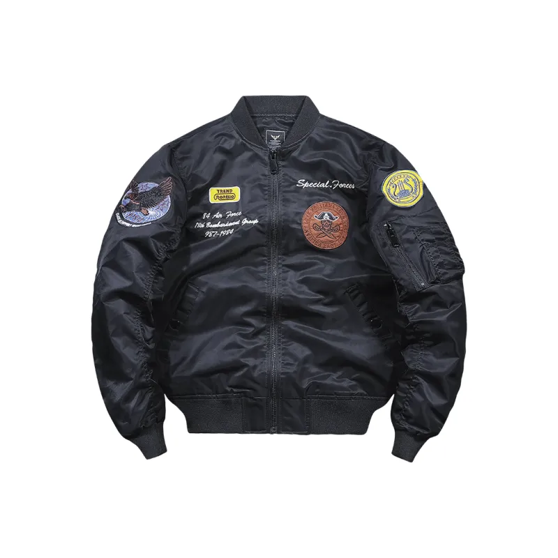 TREK&TRAVEL Baseball Jacket Men's-3